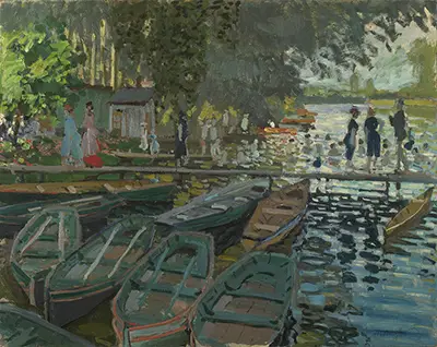 Bathers at La Grenouillere Claude Monet